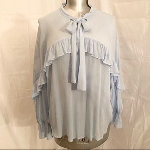 Entro Frilly Ruffle Blouse S